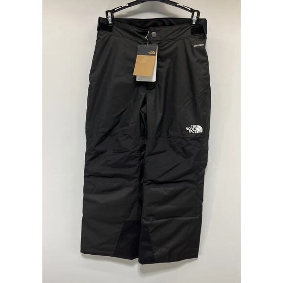 The North Face Freedom Insulated Boys' Size M (10) Black Snow Pants New with Tag - Picture 1 of 7